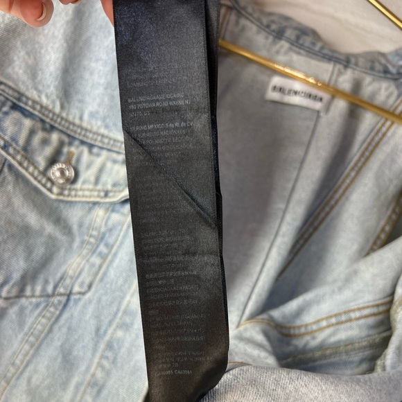 Balenciaga Deconstructed Denim Jacket, 1 - Picture 9 of 16